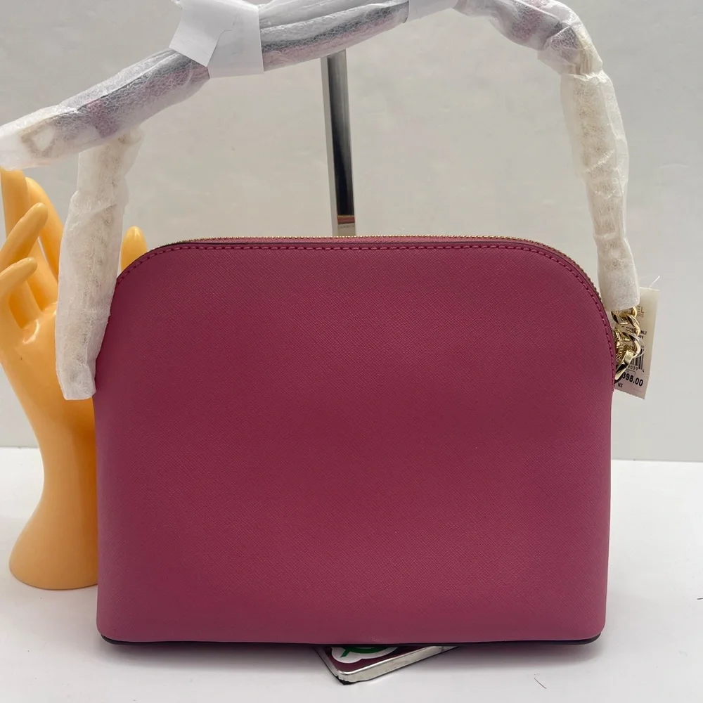 Michael Kors Jet Set Travel Medium Dome Crossbody XCROSS XBODY Bag 
Rosewood NWT - Picture 5 of 16